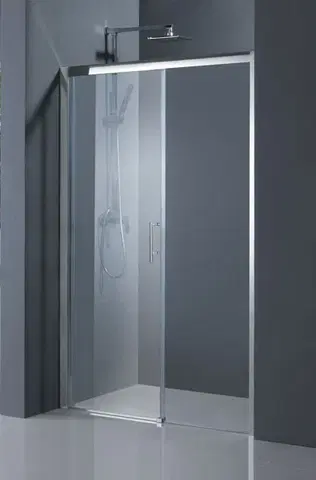 Sprchovacie kúty HOPA - Sprchové dvere ESTRELA - Farba rámu zásteny - Hliník chróm, Rozmer A - 130, Smer zatváranie - Ľavé (SX), Výplň - Číre bezpečnostné sklo - 6 mm BCESTR13CCL