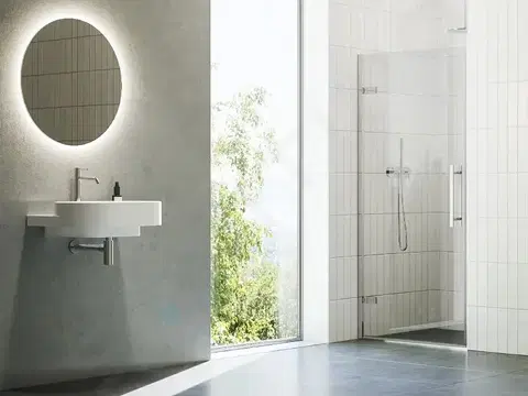 Sprchovacie kúty RAVAK - Cool! Sprchové dvere 90x195 cm, chróm/číre sklo X0VV70A00Z1