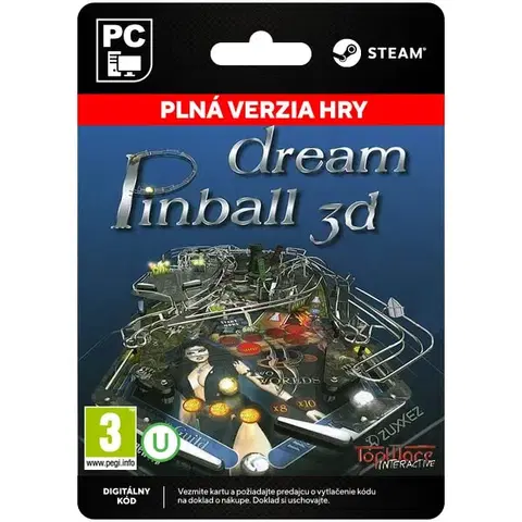 Hry na PC Dream Pinball 3D [Steam]