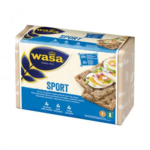 Chlieb a pečivo Wasa Šport 12 x 275 g