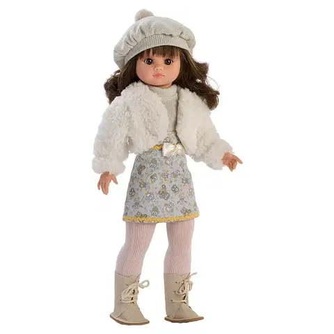 Hračky bábiky BERBESA - Luxusná detská bábika-dievčatko Berbesa Roksana 40cm