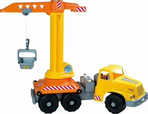 Hračky - dopravné stroje a traktory ANDRONI - Auto so žeriavom - dĺžka 71 cm