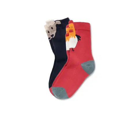 Socks Detské ponožky 3D, 2 páry