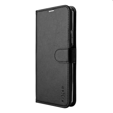 Puzdrá na mobilné telefóny Knižkové puzdro FIXED Opus pre Motorola Moto G54 5GG54 Power Edition, čierna FIXOP3-1238-BK