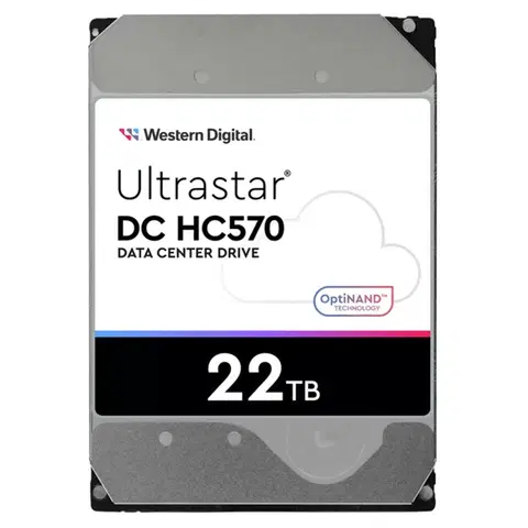 Pevné disky WD Ultrastar  Pevný disk DC HC570 22 TB SATA SE 0F48155