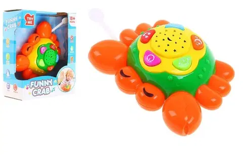 Hudobné hračky EURO-TRADE - BamBam zábavný krab