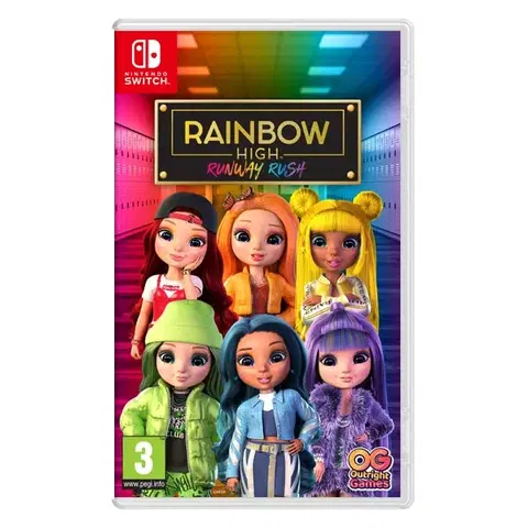Hry pre Nintendo Switch Rainbow High: Runway Rush NSW