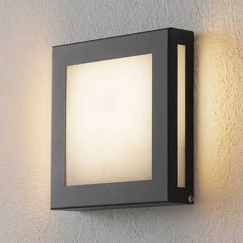Vonkajšie nástenné svietidlá so senzorom CMD Vonkajšia lampa Aqua Legendo Mini, snímač/antracit