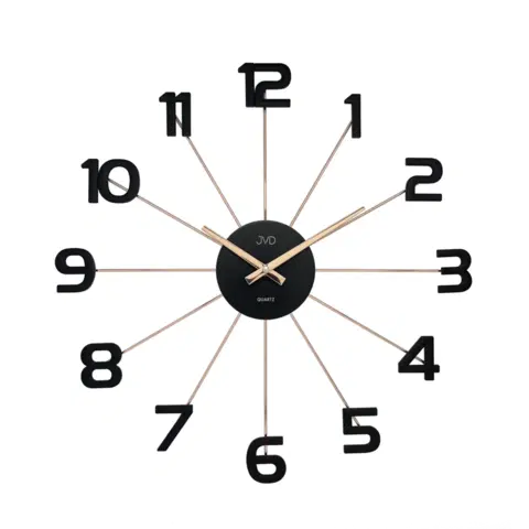Hodiny Dizajnové nástenné hodiny JVD HT072.3, 49cm	