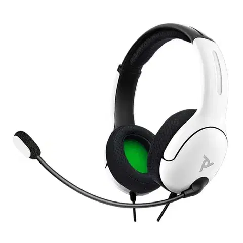 Slúchadlá Káblový headset PDP LVL40 pre Xbox One, biela
