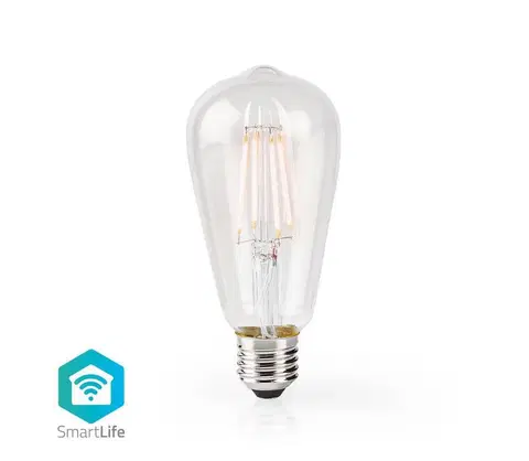 Žiarovky  Smart žiarovka LED E27 5W teplá biela WIFILF10WTST64 WiFi SmartLife