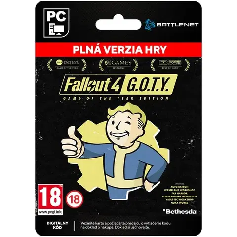 Hry na PC Fallout 4 Game of the Year Edition [Steam]