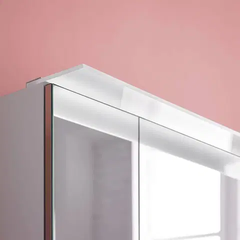 Ďalšie nábytkové svetlá Ebir Nábytkové nadstavbové LED svietidlo Adele šírka 80