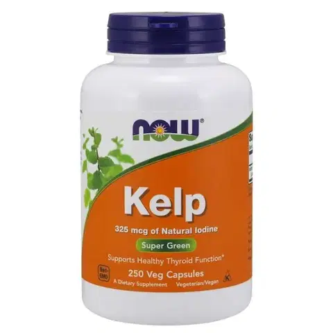 Ostatné špeciálne doplnky výživy NOW Foods Kelp 325 mcg 250 kaps.