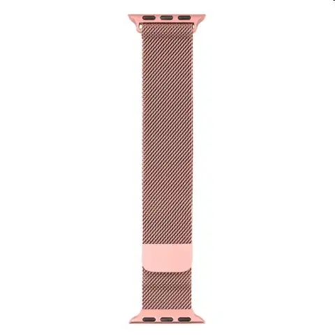 Príslušenstvo k wearables COTEetCI Stainless Steel Magnet Band for Apple Watch 38/40/41mm, rose gold - OPENBOX (Rozbalený tovar s plnou zárukou)