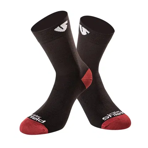 Pánske ponožky Ponožky Undershield Black-Red čierna/červená 35/38