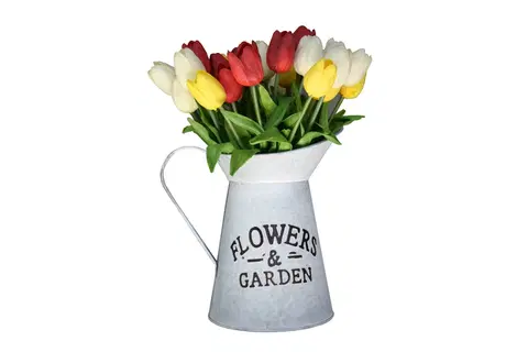 Kvetináče, hrantíky a dekorácie Kvetináč konvička