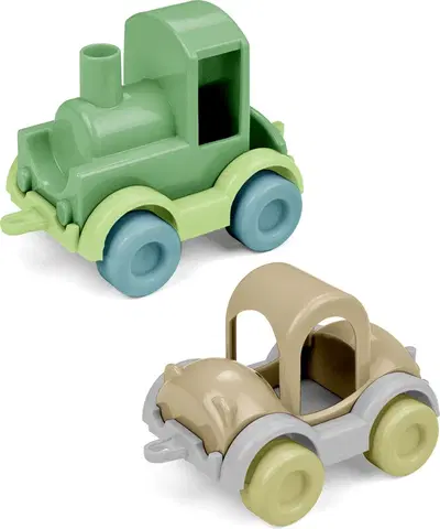 Hračky - dopravné stroje a traktory WADER - RePlay Kid Cars súprava chrobáka a lokomotívy
