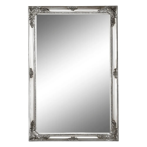 Zrkadlá KONDELA Malkia Typ 6 zrkadlo na stenu strieborná