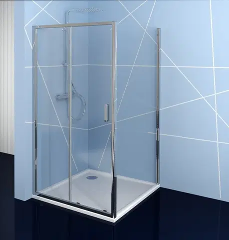 Sprchové dvere POLYSAN - Easy Line štvorcová sprchová zástena 1000x1000 L/P varianta EL1015EL3415