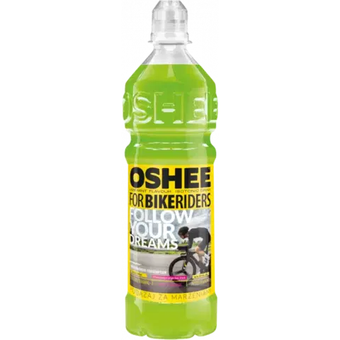 Ostatné RTD nápoje OSHEE Izotonický nápoj pre cyklistov 750 ml limetka a mäta