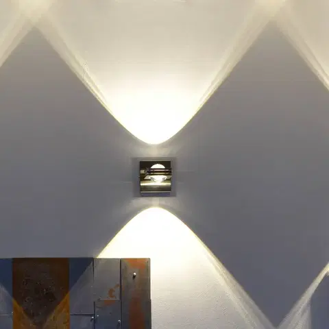 SmartHome nástenné svietidlá Q-Smart-Home Paul Neuhaus Q-FISHEYE, nástenné svetlo Smart Home