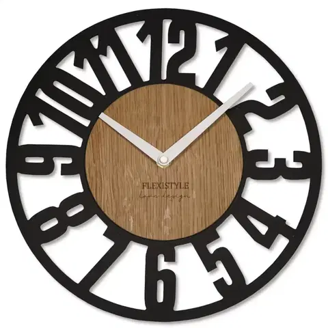 Hodiny Nástenné ekologické hodiny Loft Arabico Flex z220-1d-2-x, 30 cm