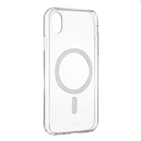 Puzdrá na mobilné telefóny Zadný kryt FIXED MagPure pre Apple iPhone XR s MagSafe, transparetntná FIXPUM-724