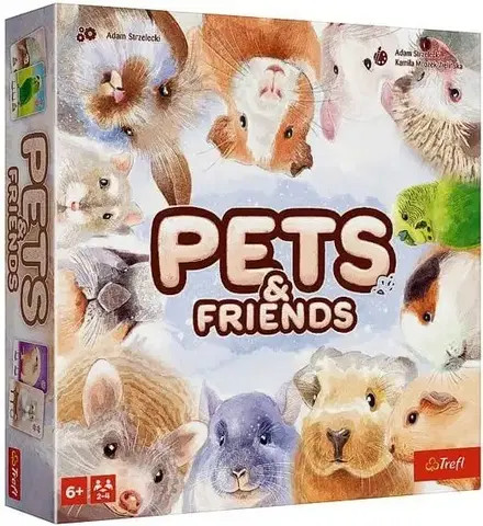 Hračky spoločenské hry pre deti TREFL -  Hra - Pets & Friends
