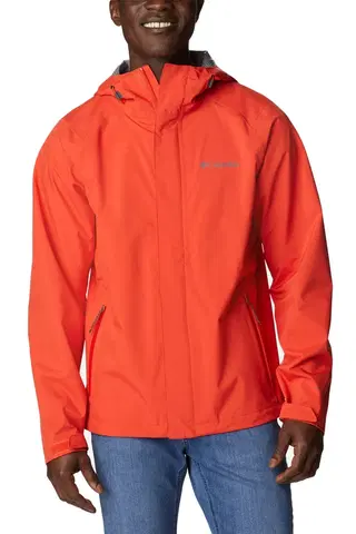 Pánske bundy a kabáty Columbia Earth Explorer™ Waterproof Shell Jacket M L