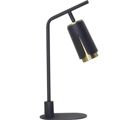 Lampy  Stolná lampa FLOWER 1xGU10/8W/230V čierna 