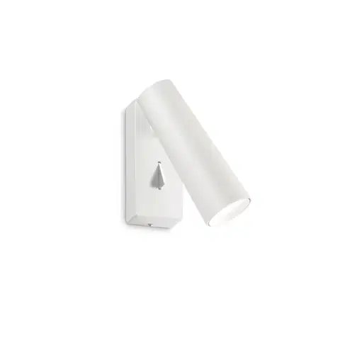 Nástenné svietidlá Ideallux Ideal Lux Pipe LED svetlo, nastaviteľné biela