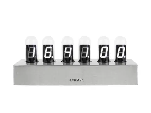 Hodiny Dizajnové digitálne stolné hodiny KA4208 Karlsson, 28cm