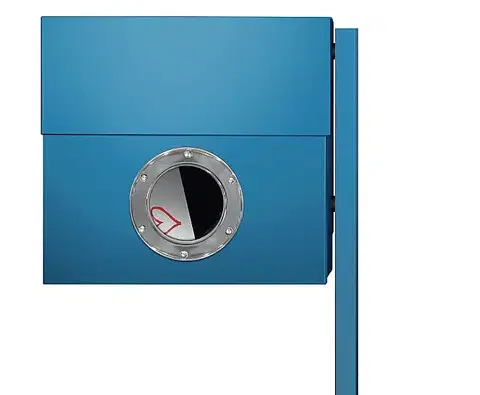 Poštové schránky Radius design cologne Schránka na listy RADIUS DESIGN (LETTERMANN XXL STANDING blue 567N) modrá