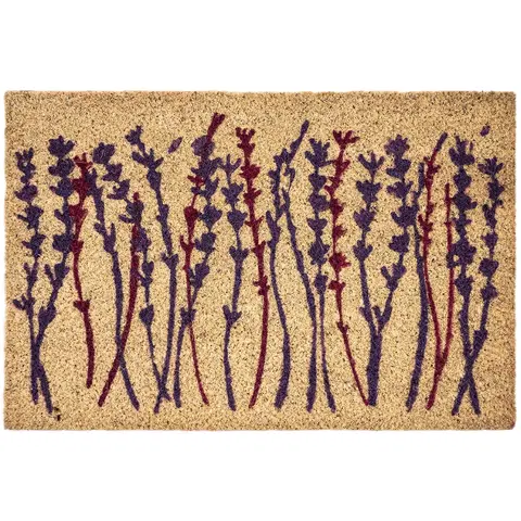 Koberce a koberčeky Trade Concept Kokosová rohožka Levanduľa, 40 x 60 cm