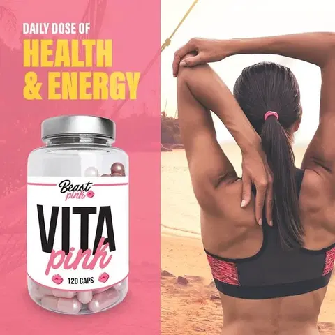 Komplexné vitamíny Vita Pink - Beast Pink 120 kaps.