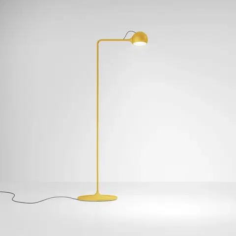 Stojacie lampy Artemide Artemide Ixa Reading LED lampa stmievateľná žltá