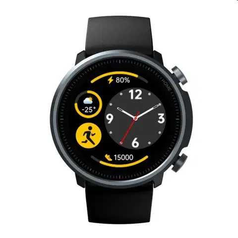 Chytré náramky Mibro Watch A1, čierna