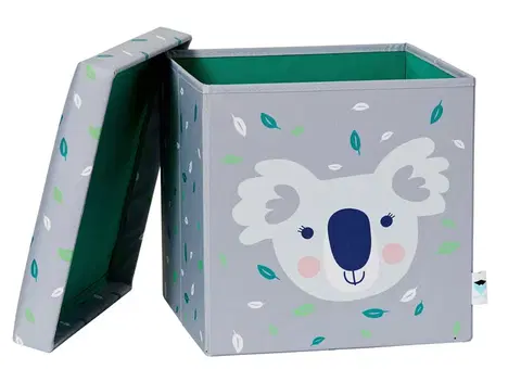 Boxy na hračky LOVE IT STORE IT - Box na hračky / stolička, Happy Kids - Koala