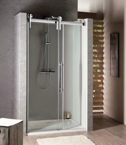 Sprchovacie kúty GELCO - VOLCANO sprchové dvere 1200 mm, číre sklo GV1012