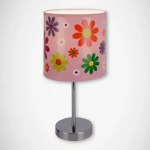 Moderné lampy Stolná lampa Nuka E14 pink 03651 LB1