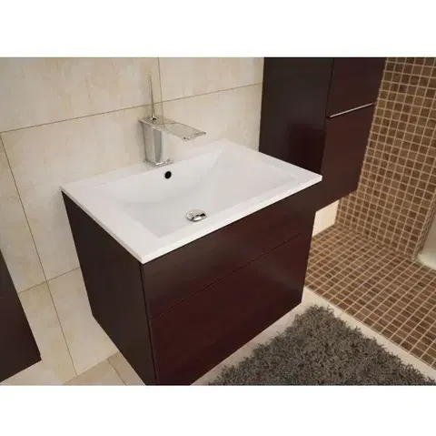 Kúpeľňové skrinky Mason Skrinka pod umývadlo MASON Tempo Kondela Wenge