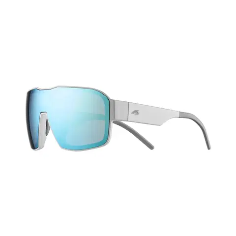 okuliare Lyžiarske a snowboardové okuliare F2 100 do pekného počasia bielo-modré
