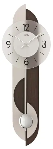 Hodiny Kyvadlové nástenné hodiny 7299/1 AMS 69cm