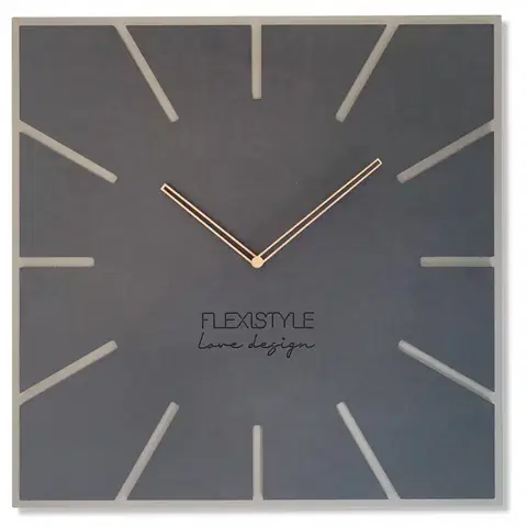 Hodiny Nástenné ekologické hodiny Eko Exact 1 Flex z119 1mat1a-dx, 50 cm