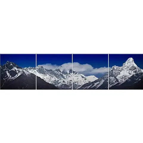 Dekoračné panely Sklenený panel 60/240 Mountain-1 4-Elem