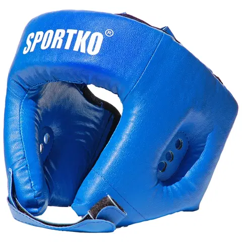 Boxerské prilby Boxerský chránič hlavy SportKO OD1 modrá - XL