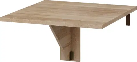 Jedálenské stoly MEBLOCROSS Expert 7 rozkladací jedálenský stôl sonoma svetlá