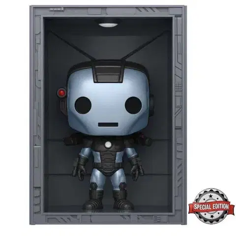 Zberateľské figúrky POP! Deluxe: Iron Man Hall of Armor Iron Man Model 11 (Marvel) Previews Edition (Metallic) POP-1037