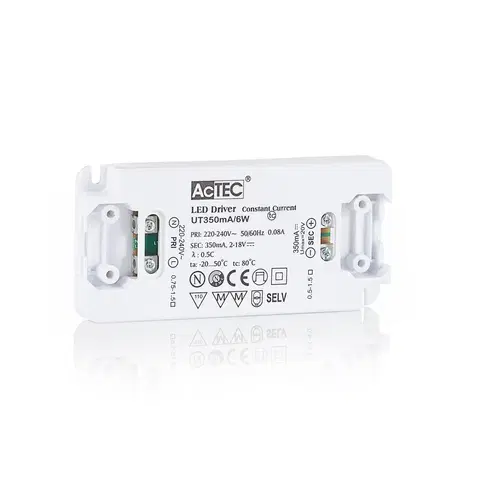Napájacie zdroje s konštantným prúdom AcTEC AcTEC Slim LED budič CC 350 mA, 6 W